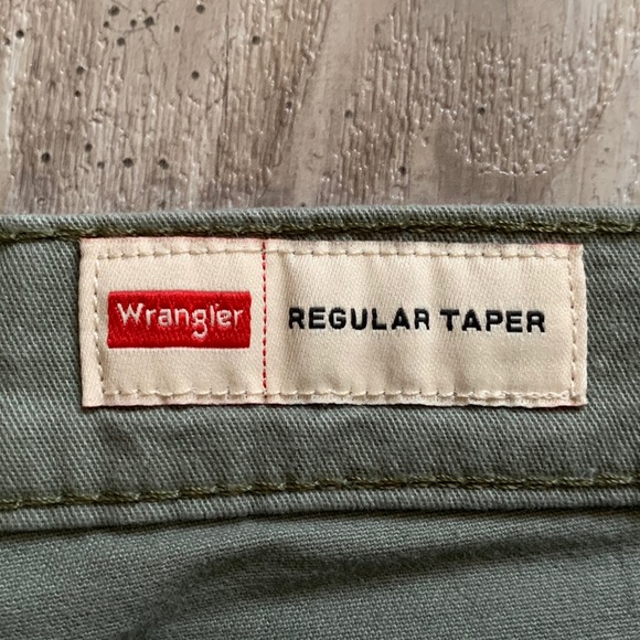 Vintage Wrangler Olive Cargo Pants - Picture 4 of 5